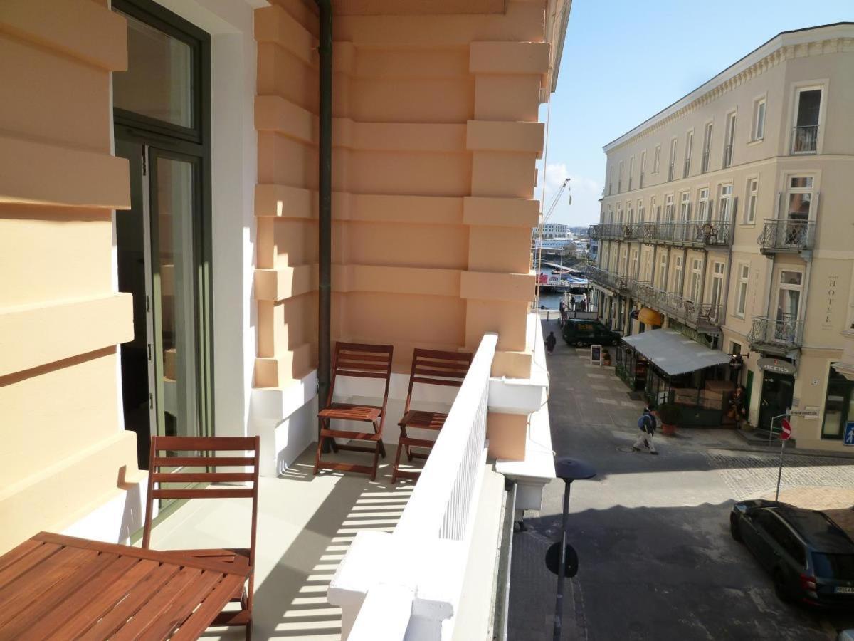 Berringer, Knurrhahn, Direkt An Der Promenade Rostock Exterior foto