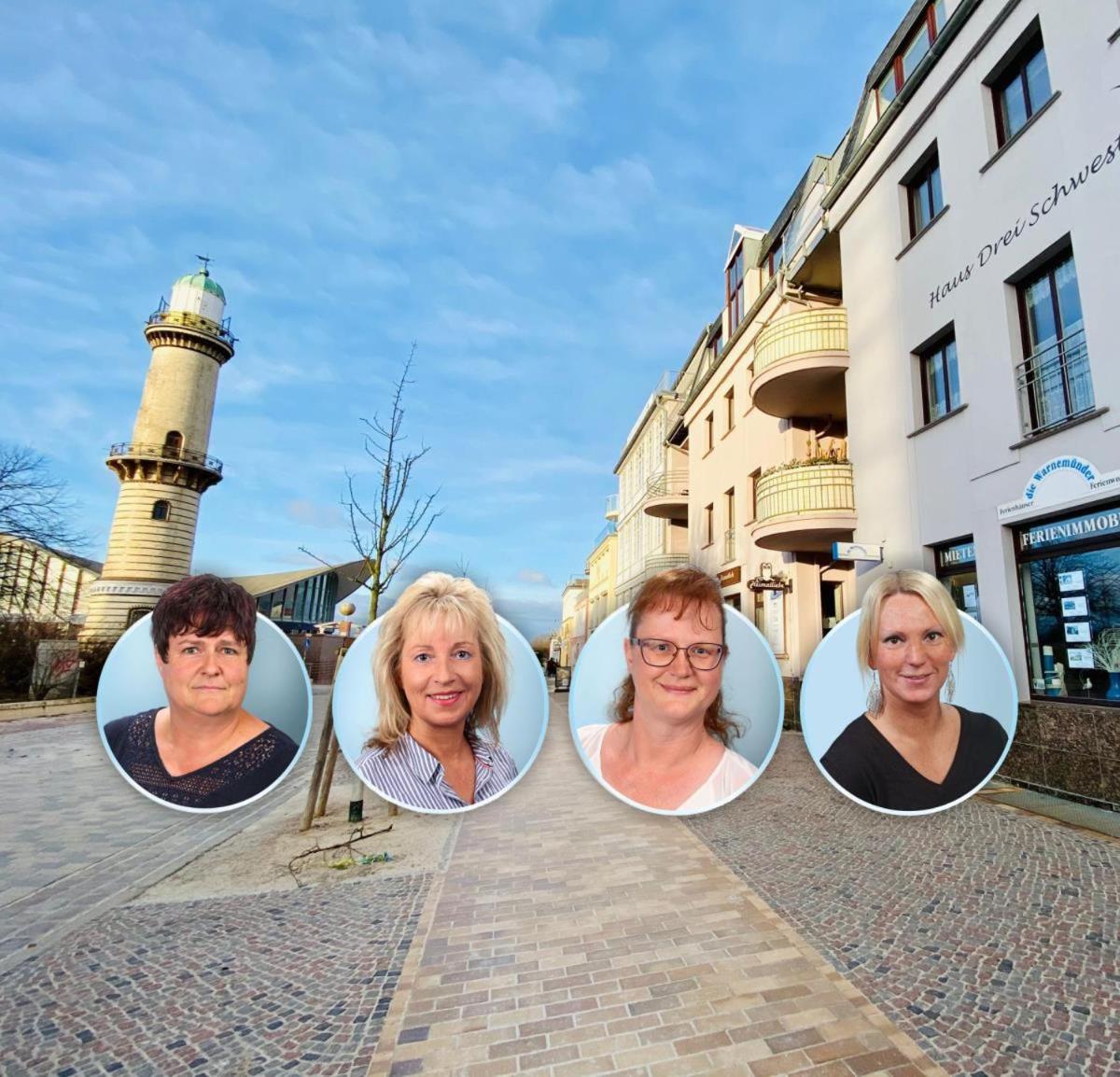 Berringer, Knurrhahn, Direkt An Der Promenade Rostock Exterior foto